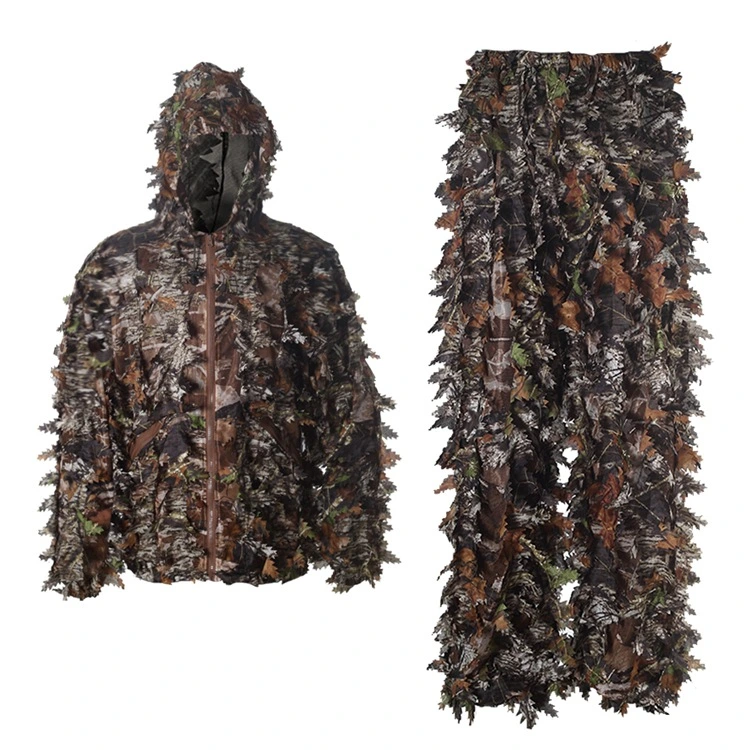 Hunting Camouflage Clothing Autumn Sawtooth Leaf Clothing