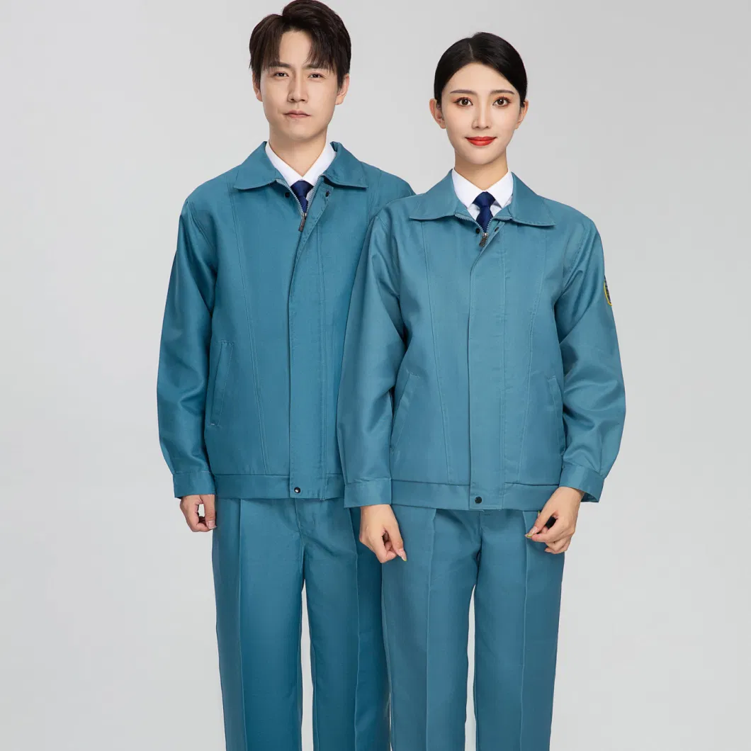 Special Protective Anti-Static Anti-Acid and Alkali Wholesale Workwear Jacket with Pants