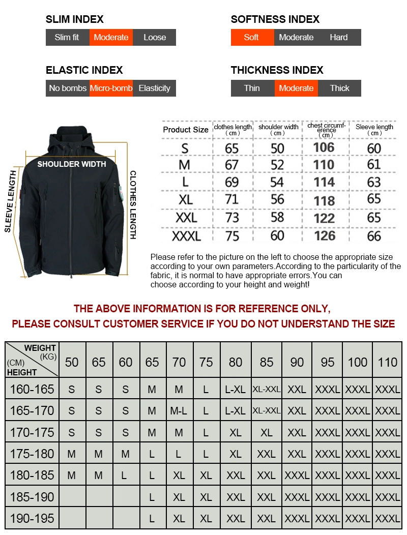 Custom Mens Overall Tactical Training Soft Shell Windbreaker Hiking Waterproof Winter Softshell Jacket