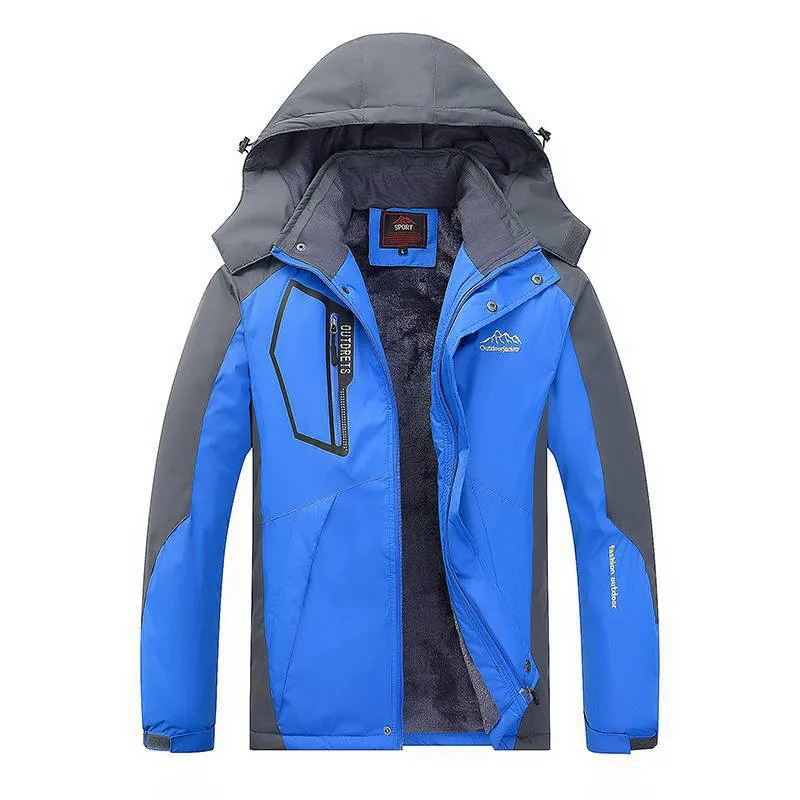 Men&prime;s Fleece Jacket Sherpa Warm Jacket