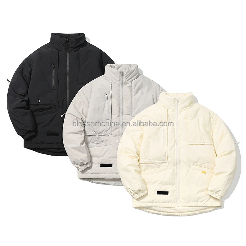 2022 OEM Latest Custom Logo Outdoor High Quality Plus Size Winter Thick Men&prime;s Puffer Down Jackets for Man
