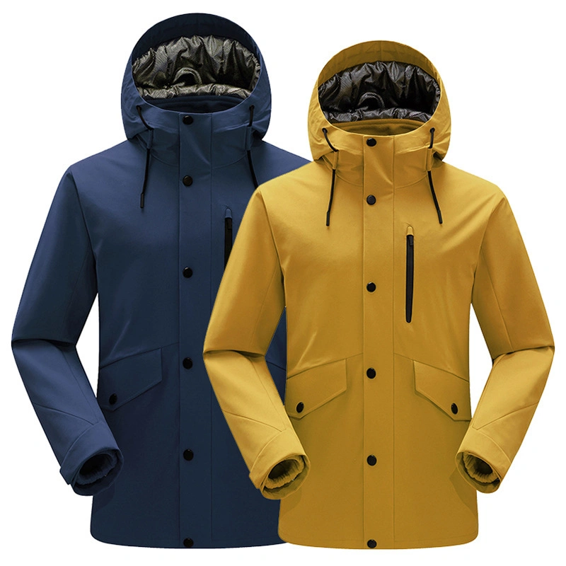 Winter Men&prime;s Three-in-One Mountaineering Jacket