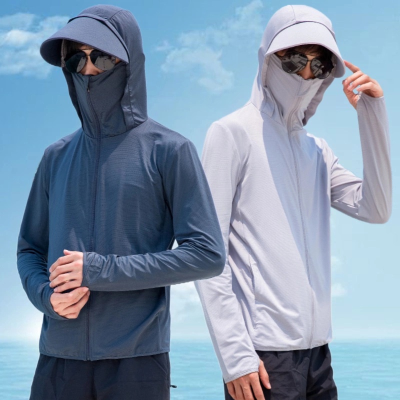 2023 Light OEM Customized Hiking Breathable Running Jackets Unisex Zip up Sports Jacket