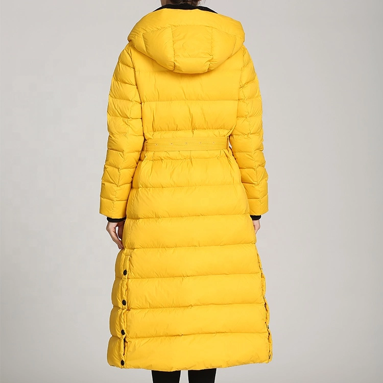 Factory Production Wind Proof 100%Polyester Custom Down Coat Coats Jackets Winter for Women