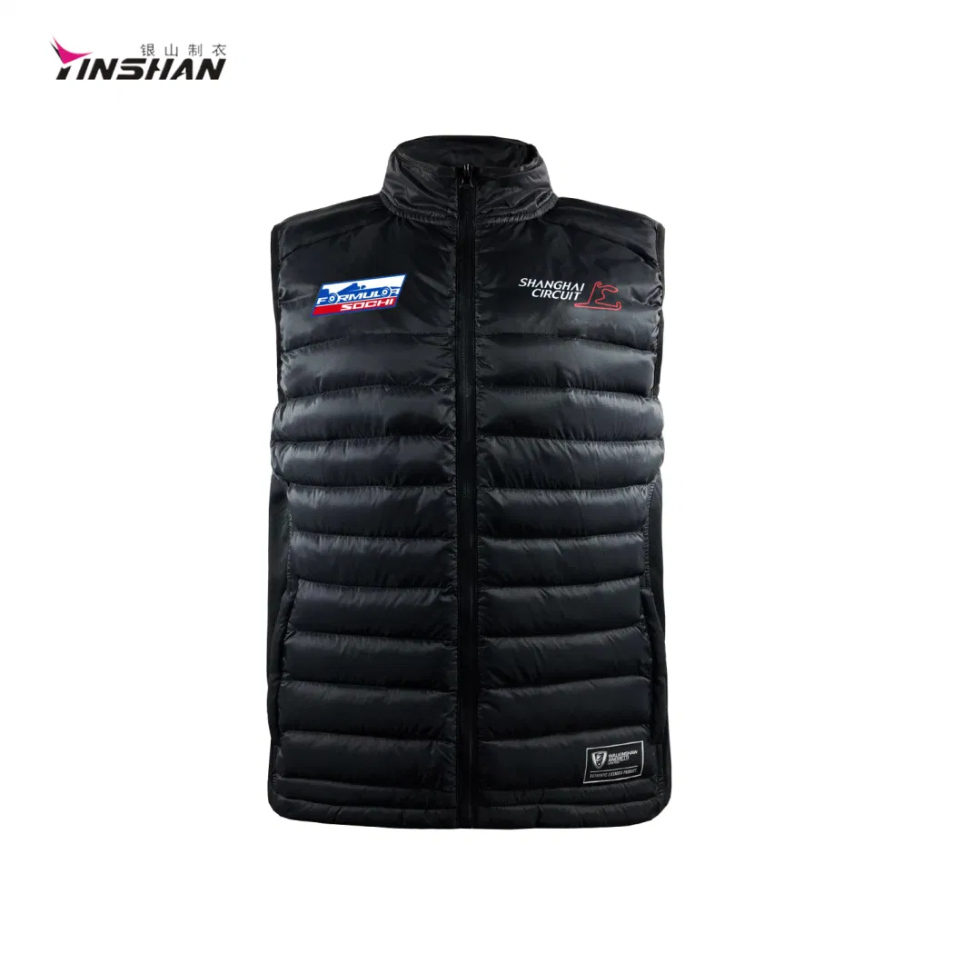 Team Customized Work Clothes Racing Down Jacket Supplier