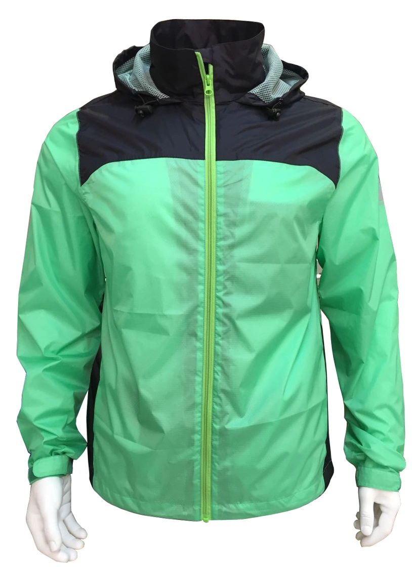 Quicky and Safely Clothing Waterproof Padding Jacket Leisure Windbreaker