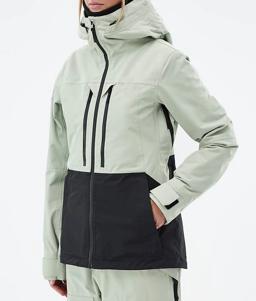 Stylish Shiny Ski Winter Suit Coveralls Outdoor Waterproof Windproof Onesie Custom Women Snow Sports Jacket