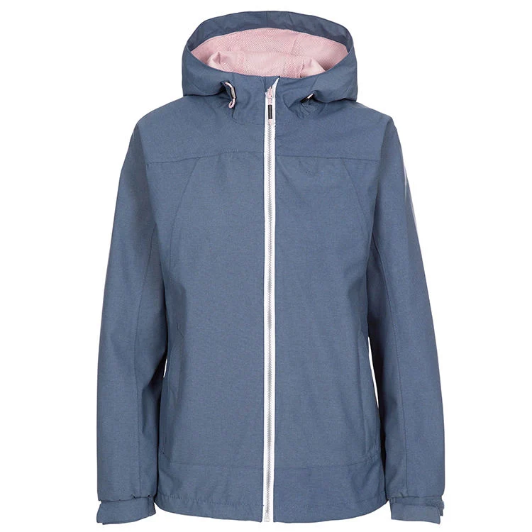 Hengjue Wholesale High Quantity Waterproof Light Breathable Windbreaker Rain Jackets for Women