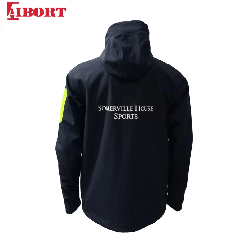 Aibort Factory Wholesale Men&prime;s Softshell Hooded Jacket (SFJK-07)