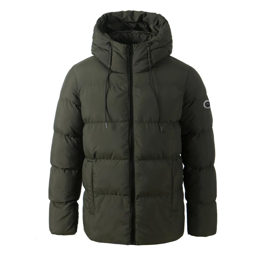 Customized Down Jacket Winter Jacket From Factory Black Puffer for Men Jacket