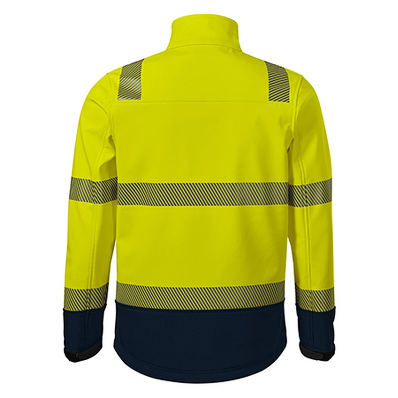 En20471 Hi Vis Manufacturer China Safety Reflective Sweatshirt for Men High Visibility Fleece Jacket No Hood