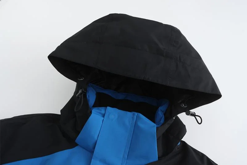 Fashion Design Men&prime;s Waterproof Wind Breaker Snowboard Winter Coat Hiking Breathable Snowboard Ski Jacket