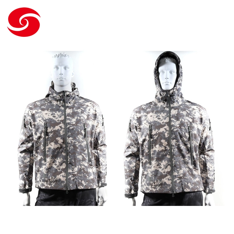 China Xinxing Military Digital Camo Softshell Jacket