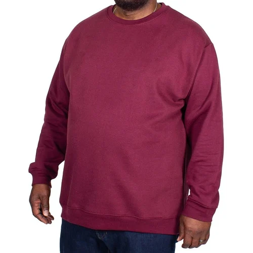 Custom Wholesale Big and Tall Men&prime;s Crewneck Sweatshirt Clothing Oversized Pullover Fleece Sweatshirt 6XL 8XL