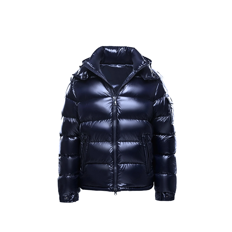 Windproof Winter Jacket 100% Polyester Winter Breathable Outdoor Jacket Men Puffer Padding Jacket with Hood