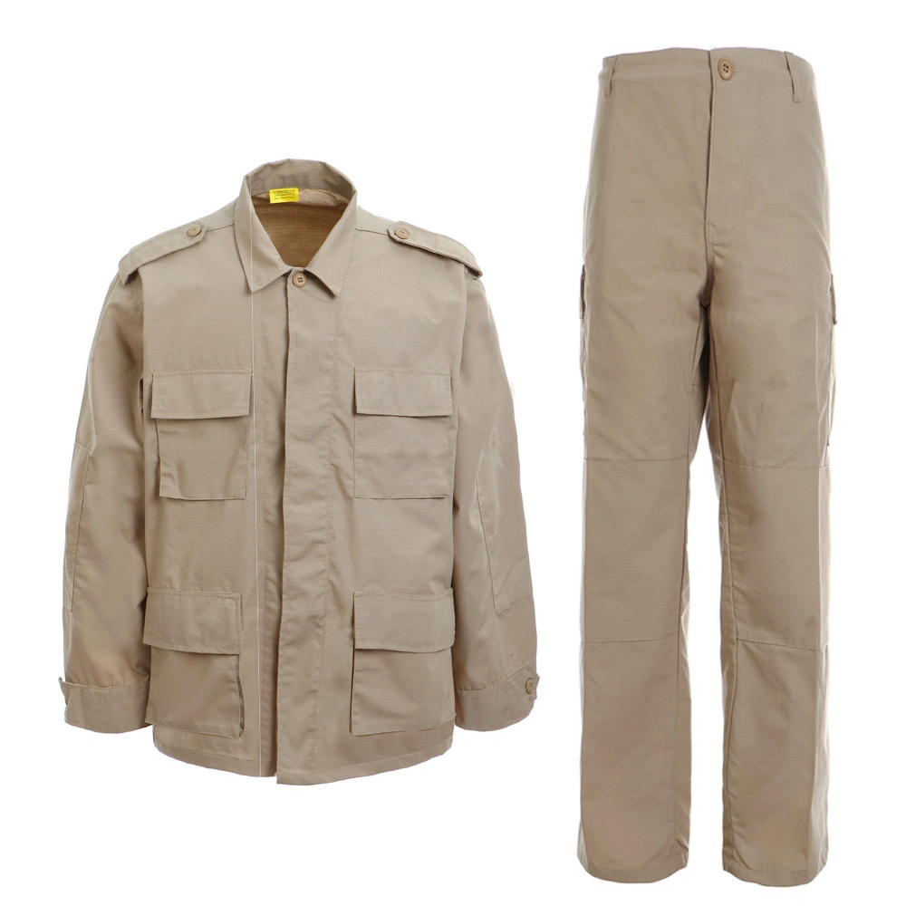 Military Combat Uniform Trade Tactical Mens Bdu Uniform Hunting Jacket Woodland Khaki