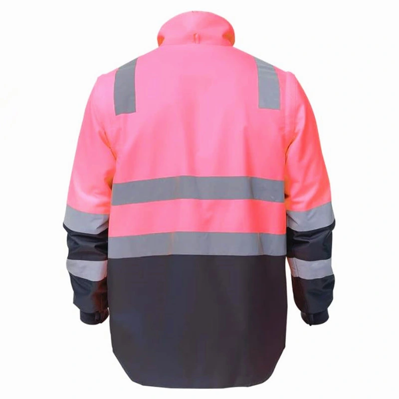 China Wholesale Thermal Safety Clothes 2 Ways Unisex Reflective Work Garment