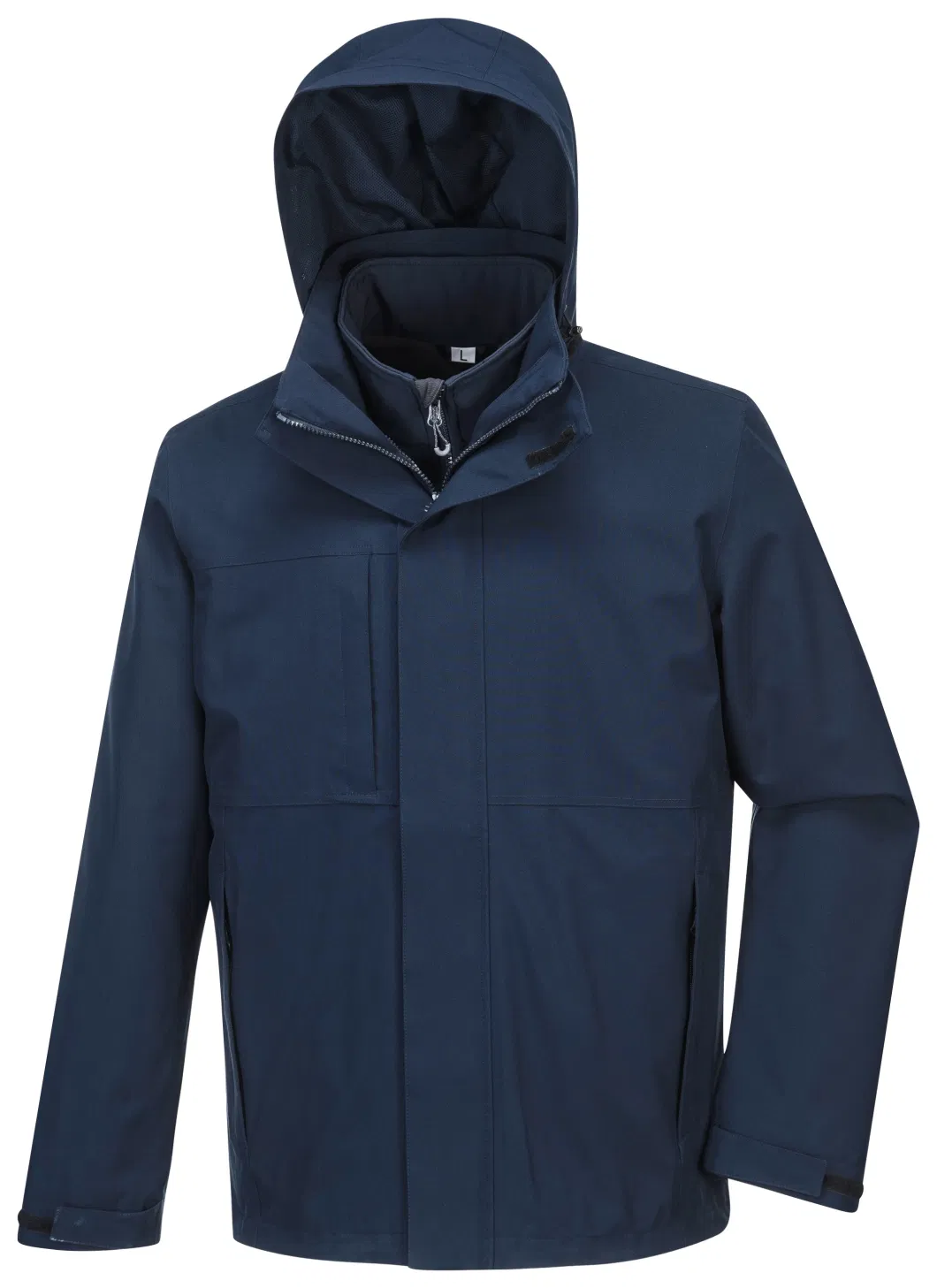 Customized Waterproof Winter Outdoor Sports Wear 3 in 1 Breathable Jacket