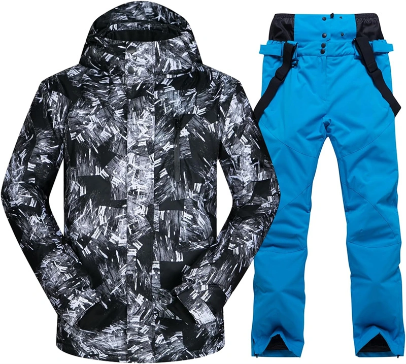 OEM Fashion Windbreaker Breathable Insulated Jumpsuit Overall Sports Snowboarding Winter Ski Jacket Snowboard Suit