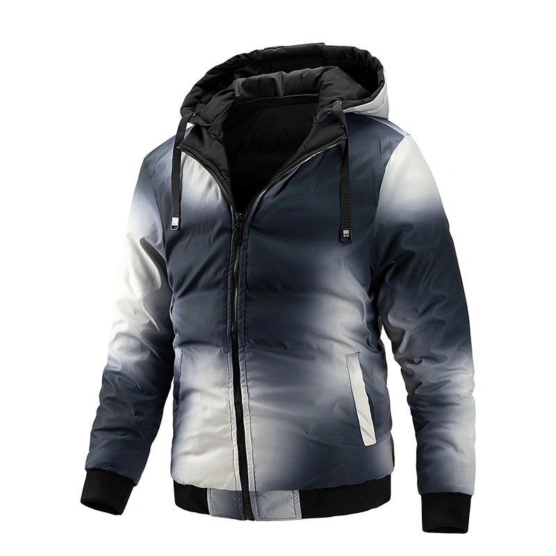 New Arrived Winter Windproof Warm Windbreaker Mens Parka Down Reversable Jacket