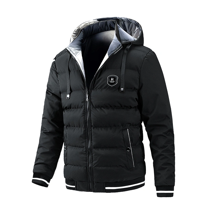 New Arrived Winter Windproof Warm Windbreaker Mens Parka Down Reversable Jacket