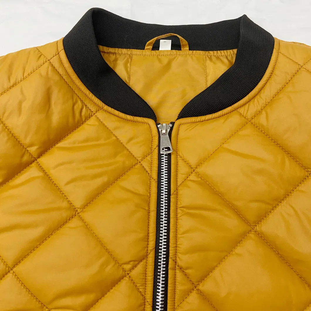 Asiapo China Factory Zara Style Women&prime;s Winter Thermal Lightful Rhombus Puffer Jacket
