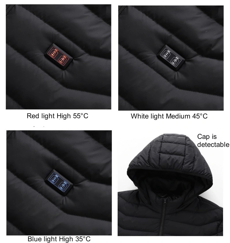 Winter Heated Clothing Hunting Hiking Heated Clothing Battery Heated Clothing