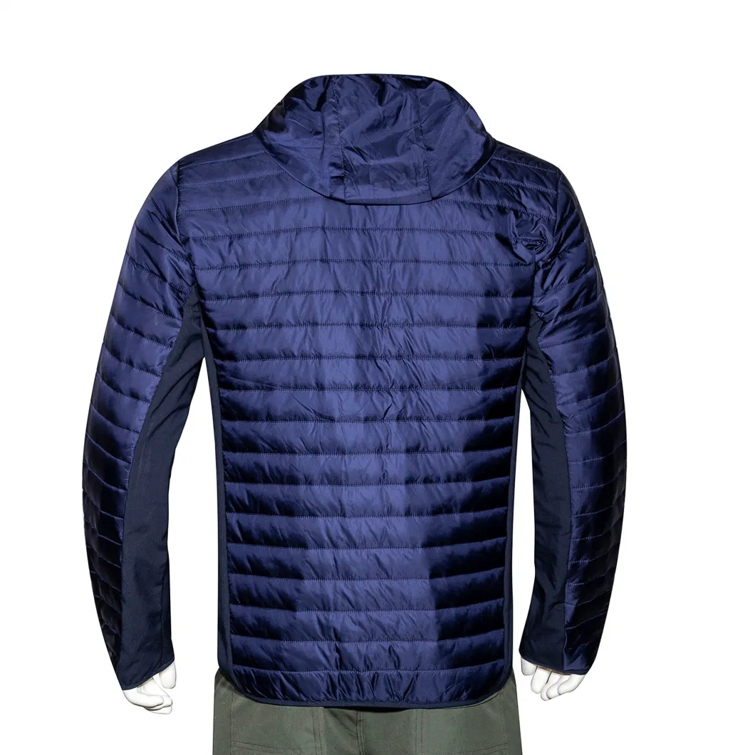 Winter Men&prime;s Fashion Padding Keep Warm Fake Down Jacket