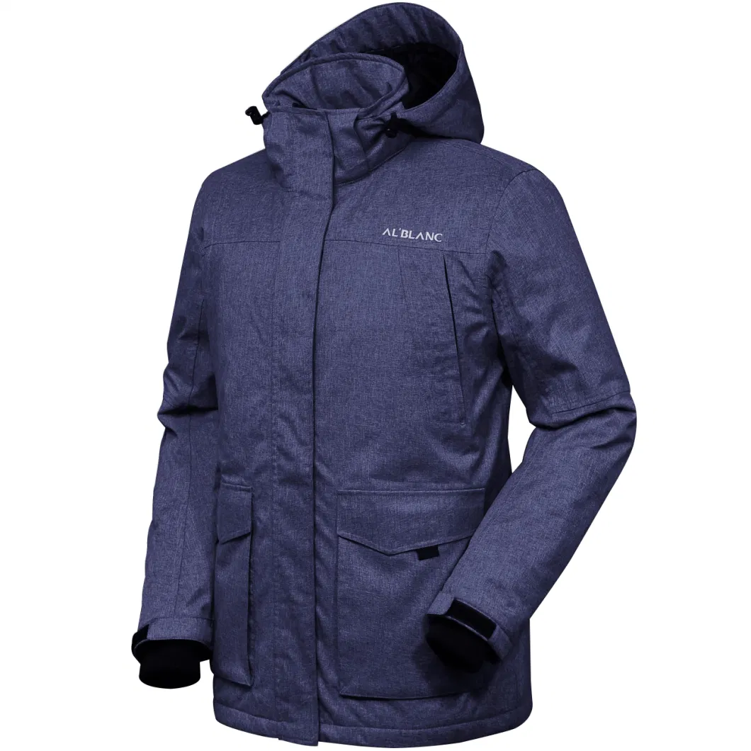 China Supplier Winter Outdoor Sport Windproof Waterproof Warm Men Softshell Down Padding Jacket