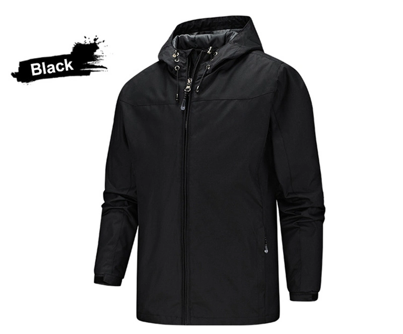 OEM Autumn Nylon Waterproof Windbreaker Lightweight Softshell Tactical Hunting Men&prime;s Outdoor Rain Jacket