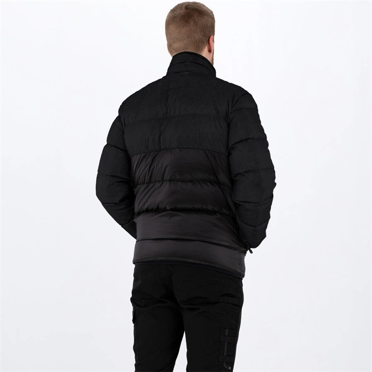 Professional Manufacturer Men Winter Warm Down Jacket for Hiking Fishing