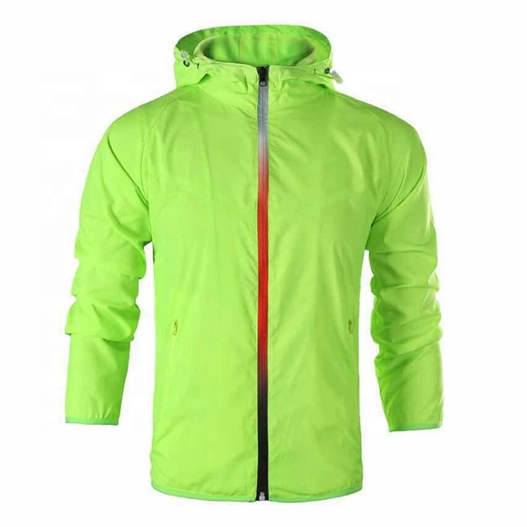 Wholesale Factory Hooded Windproof Waterproof Raincoat Jacket