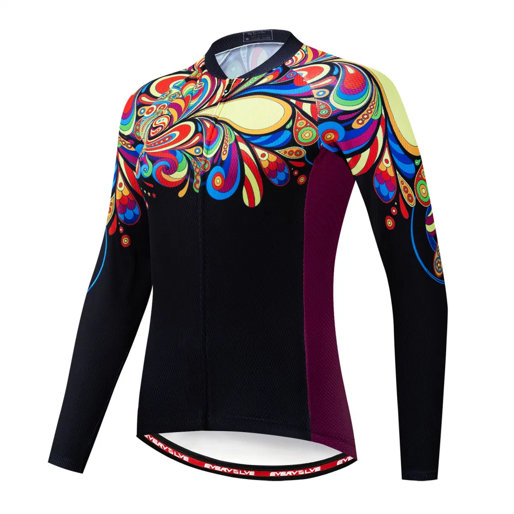 Custom Sun UV Protection Windproof Women Printed Waterproof Raincoat Cycling Running Jacket