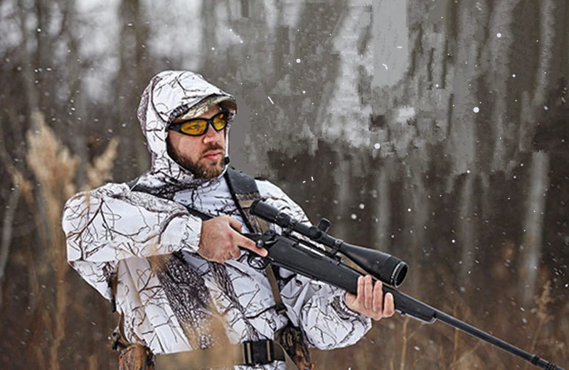 Snow Camouflage Hunting Heating Clothing