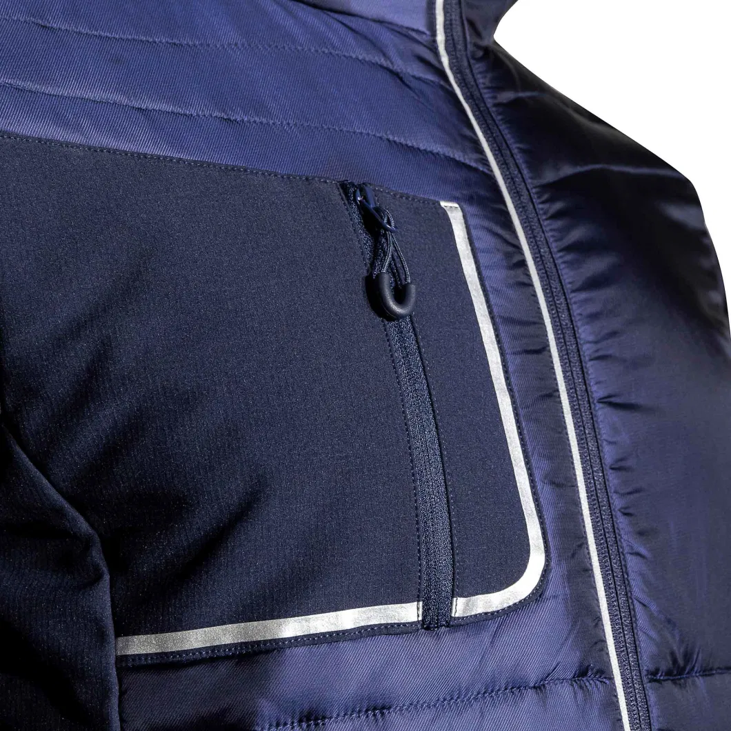 Winter Men&prime;s Fashion Padding Keep Warm Fake Down Jacket