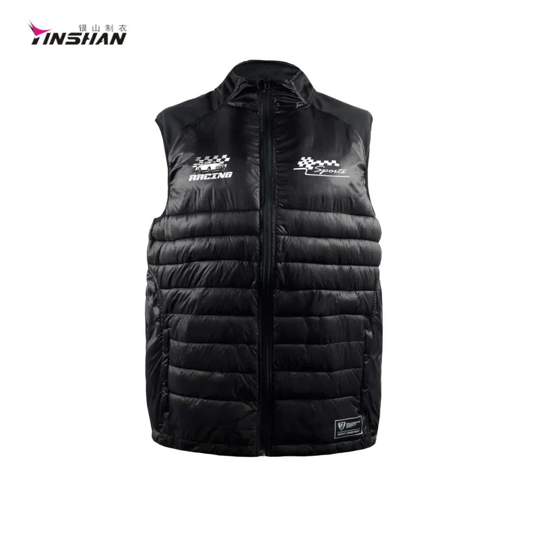 Work Uniform Sublimation Clothes Racing Down Jacket Supplier