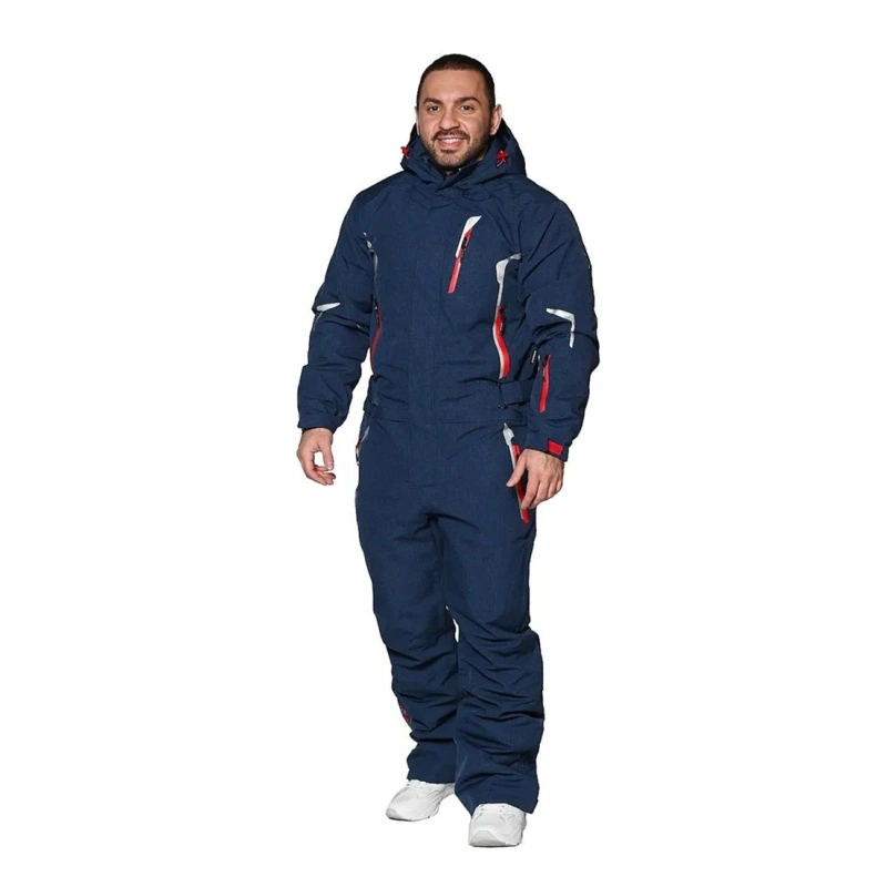 Custom High Quality Waterproof Windbreaker Insulated One Piece Coverall Winter Sports Ski Wear