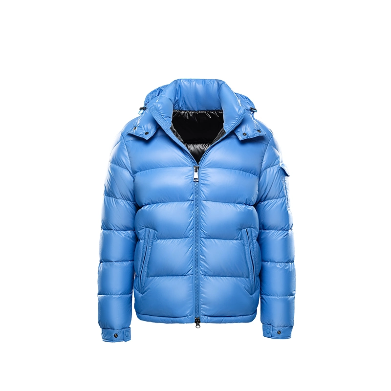Windproof Winter Jacket 100% Polyester Winter Breathable Outdoor Jacket Men Puffer Padding Jacket with Hood
