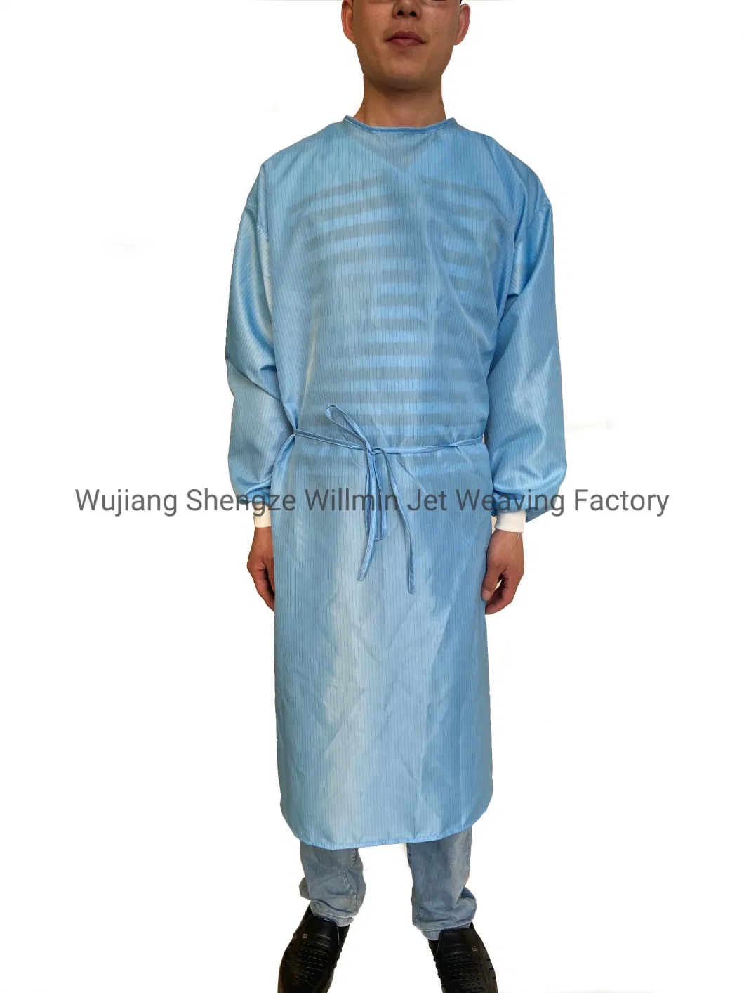 China Manufacturer Safety Antistatic Coveralls ESD Work Clothes for Lab