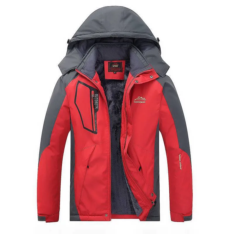 Men&prime;s Fleece Jacket Sherpa Warm Jacket