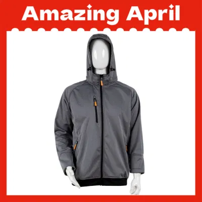  Nueva moda hombres Windproof impermeable transpirable lluvia chaqueta Softshell