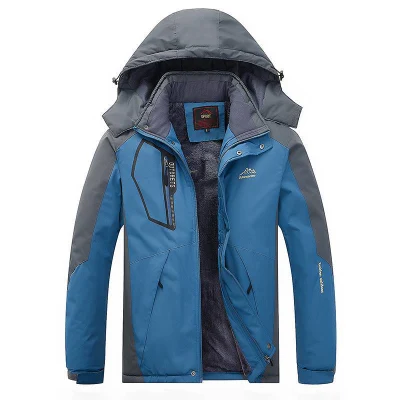  Chaqueta polar para hombre Chaqueta cálida Sherpa