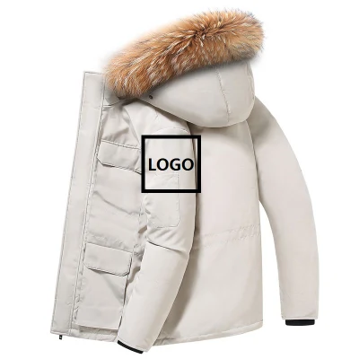  OEM Waterproof Logo Moda caliente Hombre Chaqueta de invierno relleno Chaqueta de plumón Puffer Ultra Light para hombre fabricada en China