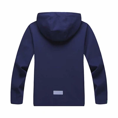  Los niños Los niños de la chaqueta de lluvia ropa impermeable con capucha impermeable anorak de luz para niños Piscina Sportwear