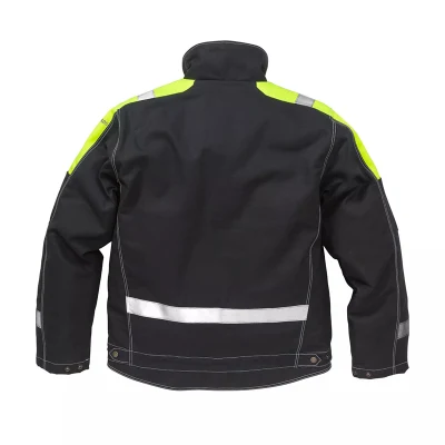  OEM Custom Logo Seguridad capucha transpirable Fleece cálido Windbreaker ropa de trabajo Chaqueta de trabajo impermeable de invierno Coat Outdoor Factory
