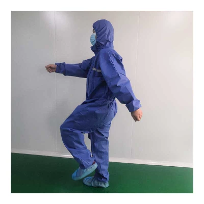  Factory Outlet Ropa de trabajo OEM Mono Non-Woven desechables uniformes Ropa de protección de seguridad
