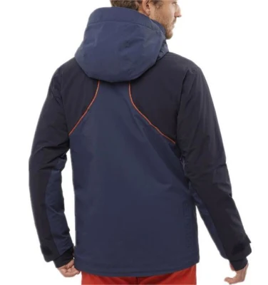 Suministro de fábrica de alta calidad buen precio popular al aire libre de nieve Senderismo escalada de los hombres chaqueta de esquí