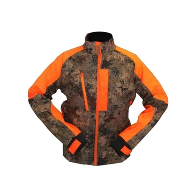  Chaquetas de caza de felpa Softshell Camouflage Color contraste para hombre
