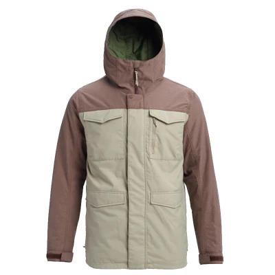  Fabricante chino de ropa de esquí Windstop Chaqueta de esquí completamente sellada.