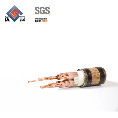  Shenguan caliente Venta de PVC resistente al fuego funda cable eléctrico XLPE cable eléctrico de cobre de aluminio chaqueta de cable de alimentación insistente rojo Alarma de incendio